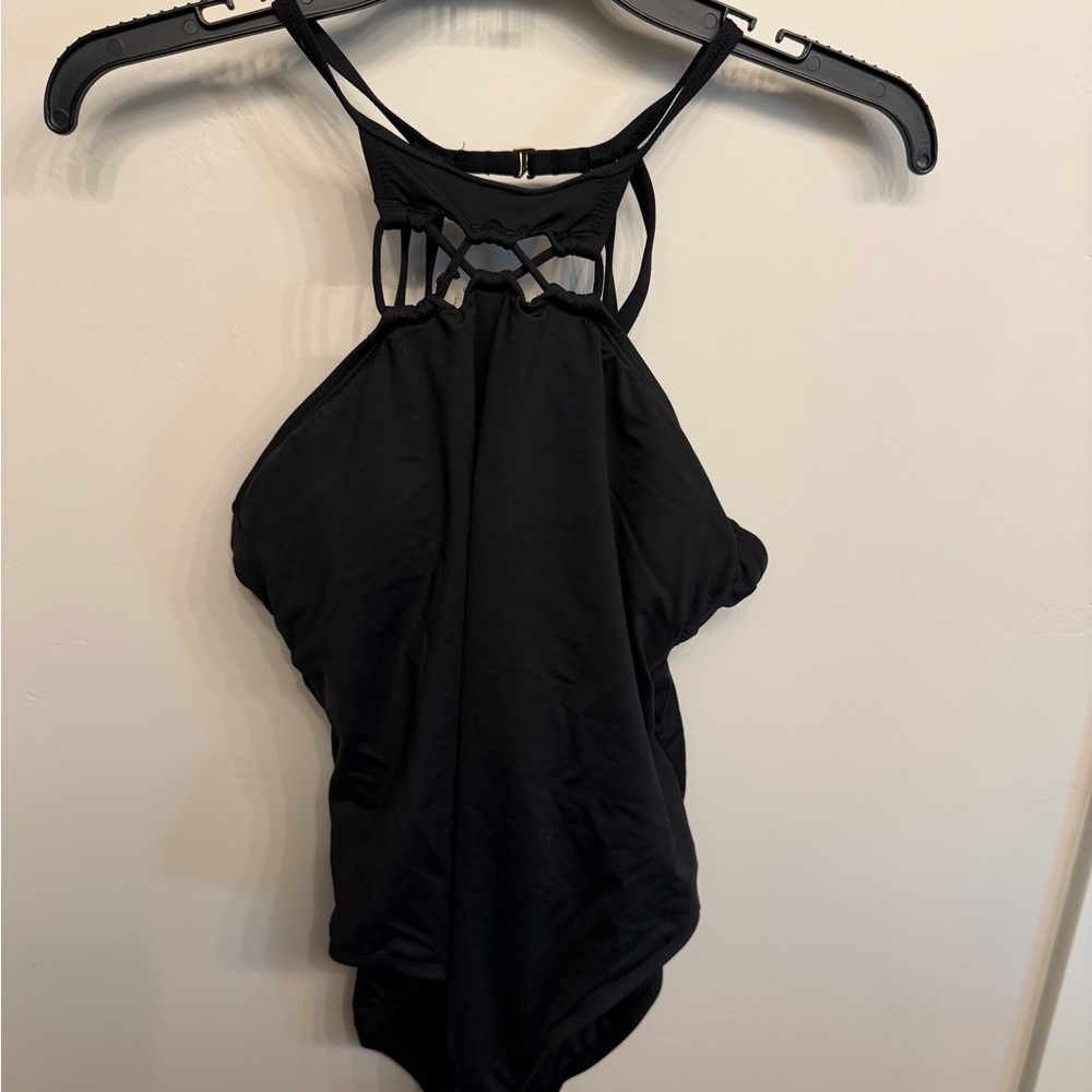 La Blanca Black One Piece Swimsuit